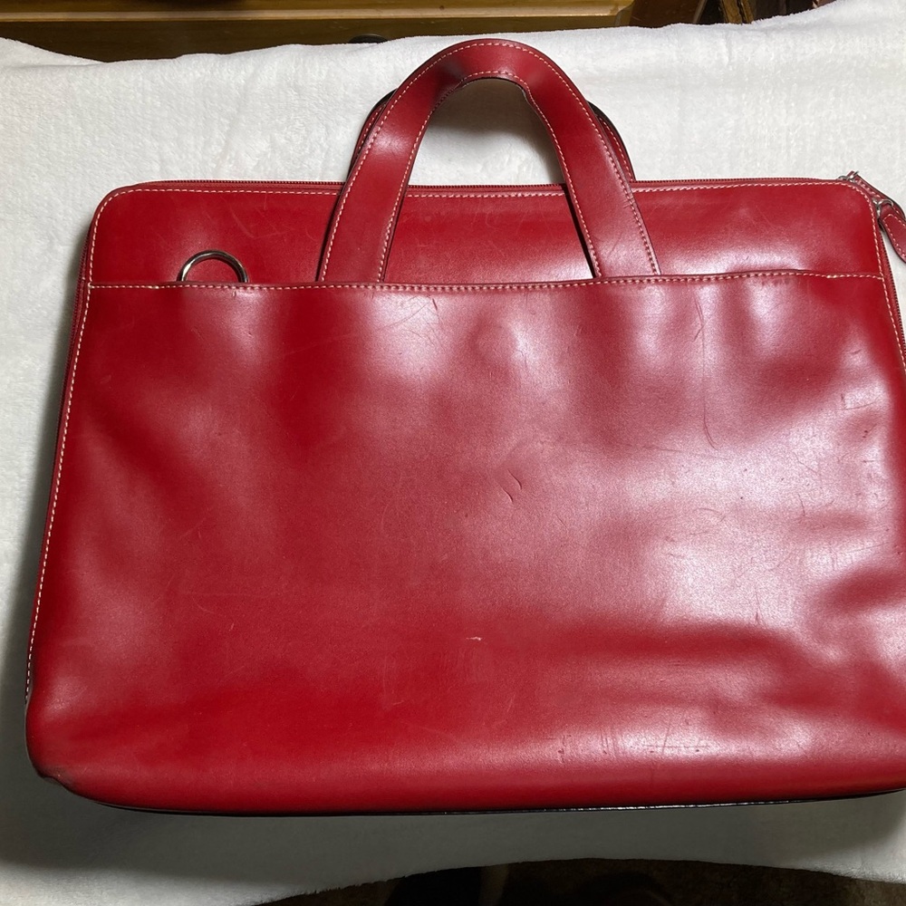 LODIS leather laptop/briefcase bag 12x17"
